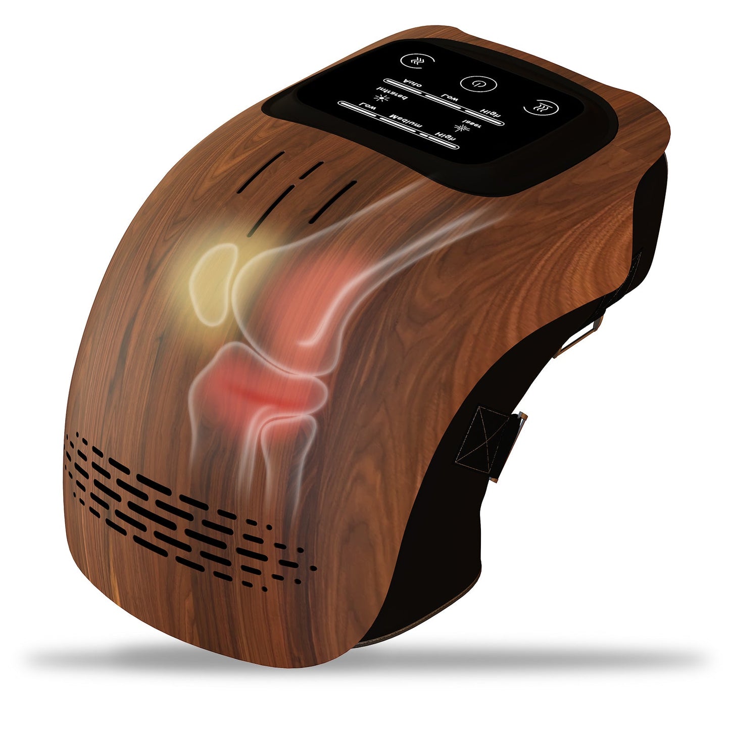 Intelligent Home Use Electric Intelligent Kneading Heating Knee Massager Rechargeable Pain Relief Infrared Laser Vibration Knee Massager - Montber Professional Brand