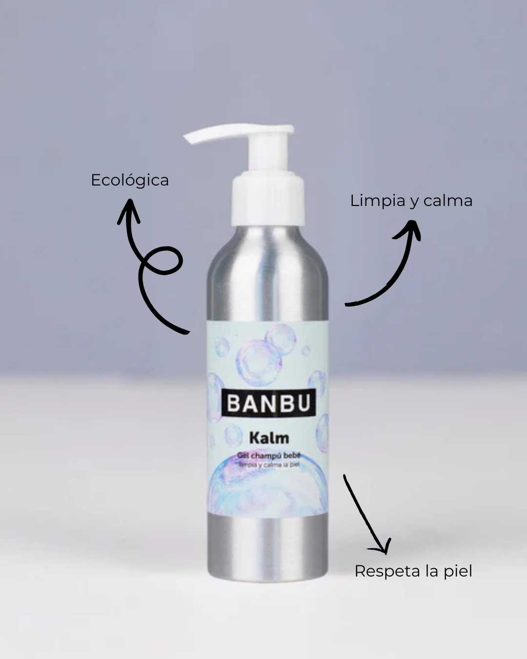 KALM Champú - Gel Bebé - Montber Professional Brand