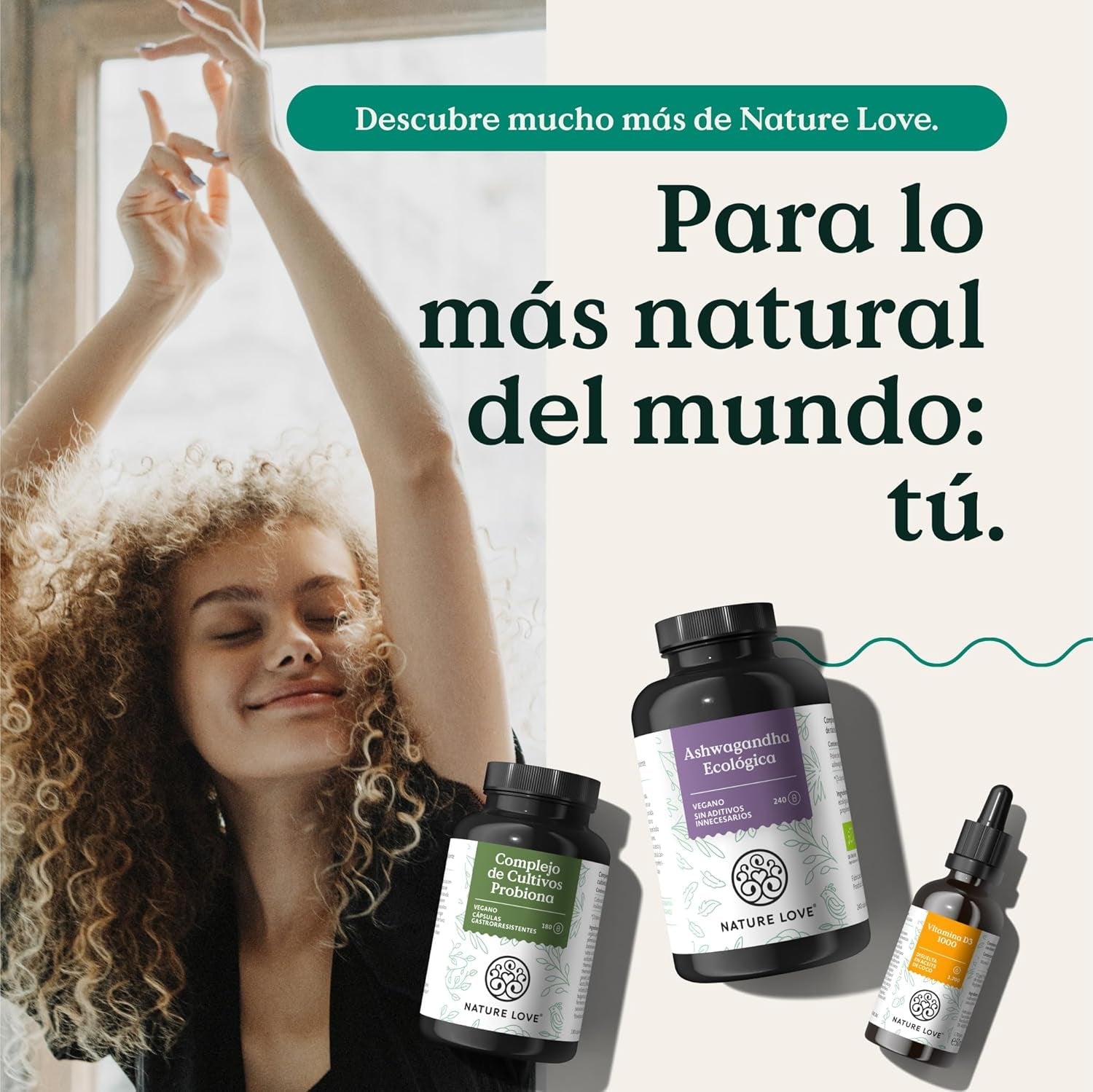 L-Tirosina Vegana - 1000 Mg Por Dosis - 240 Cápsulas - Montber Professional Brand