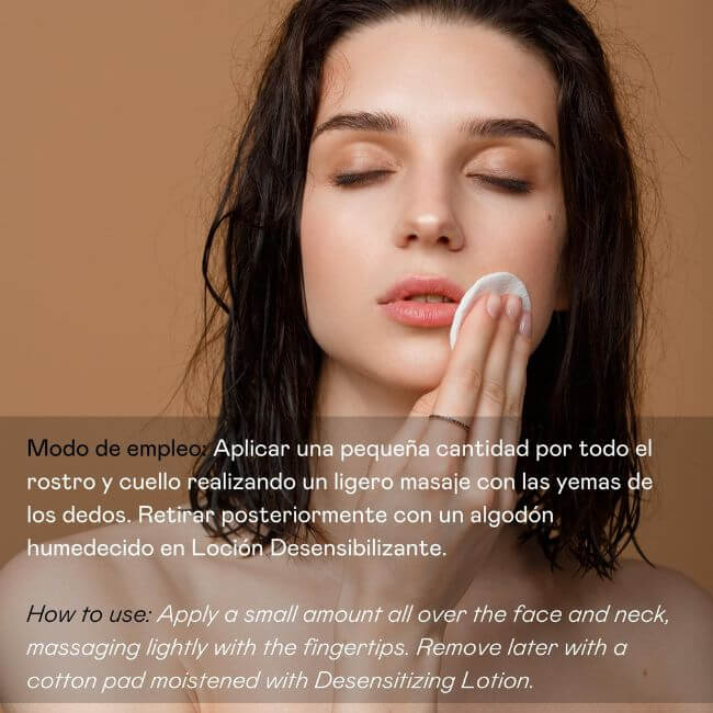 Leche facial limpiadora desensibiliante Pieles sensibles - 250 ml - Montber Professional Brand