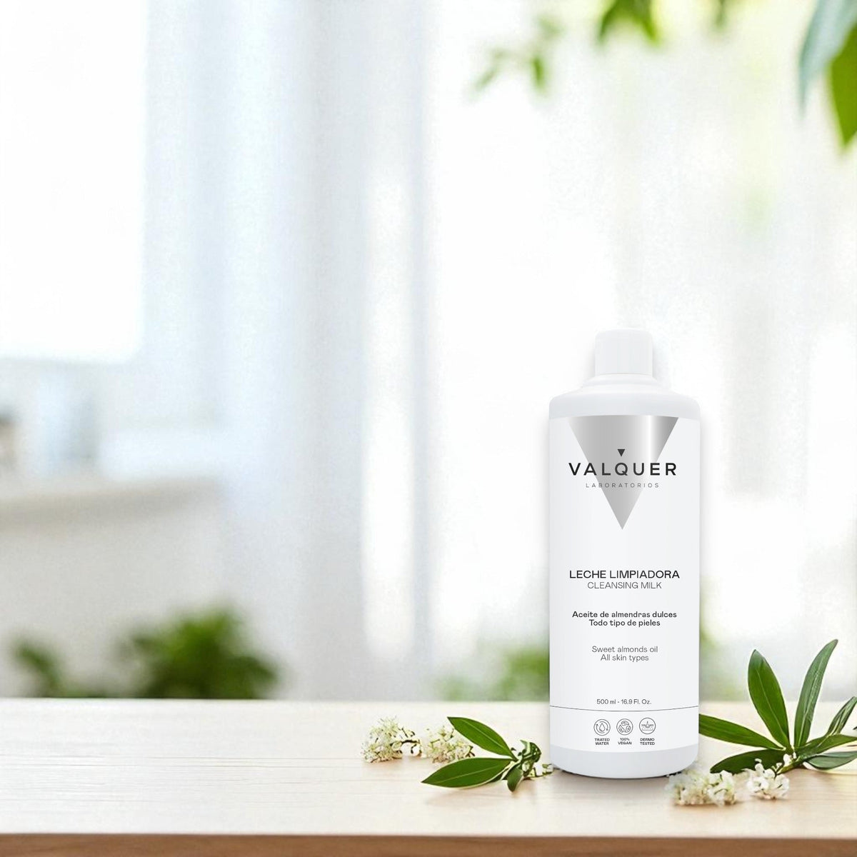 Leche Limpiadora Facial – Limpieza Profunda, Hidratación y Suavidad Natural - 500 ml - Montber Professional Brand