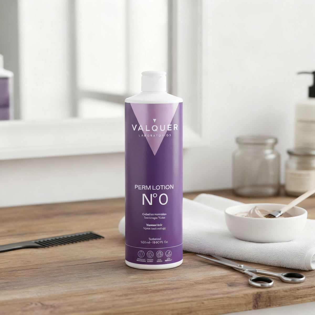 Líquido para permanente Nº0 (Difíciles) - 500 ml - Montber Professional Brand