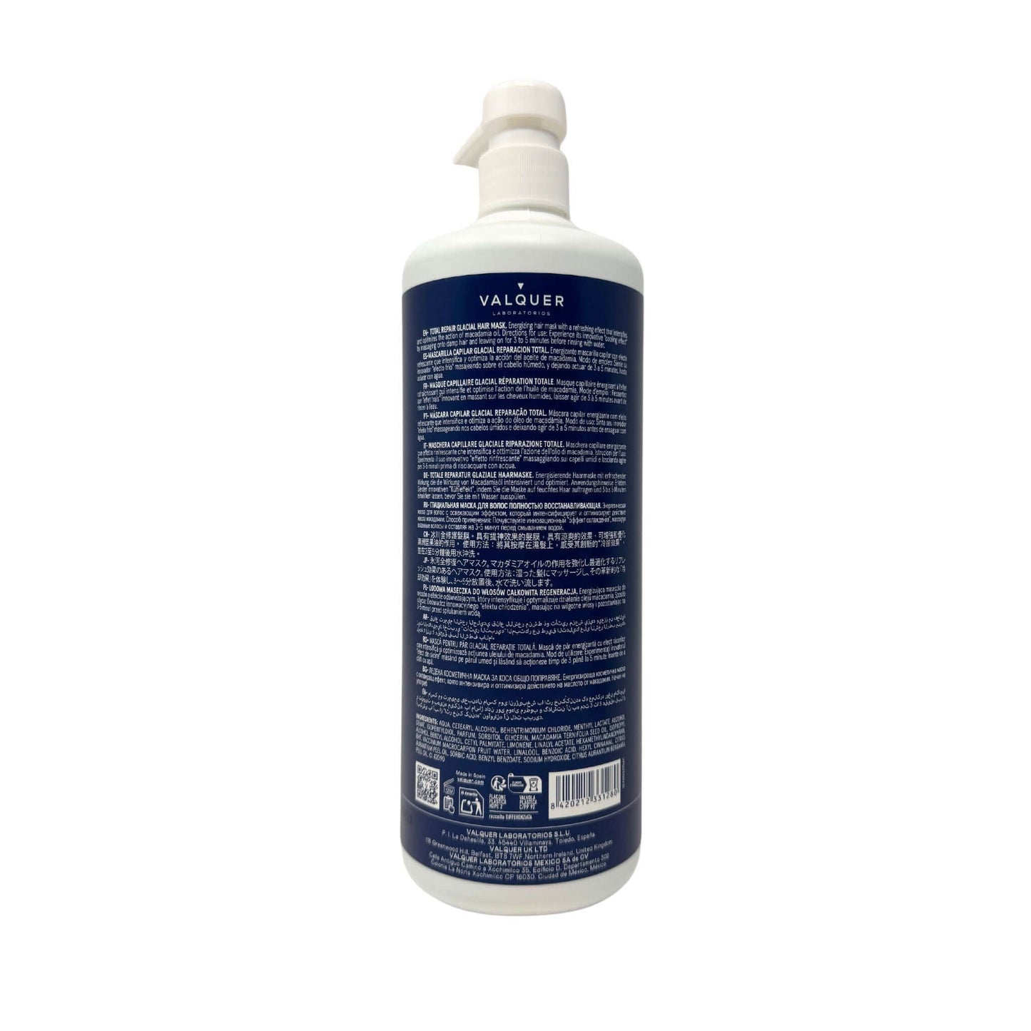 Mascarilla cabello Dañado - Reparadora efecto frío - Montber Professional Brand