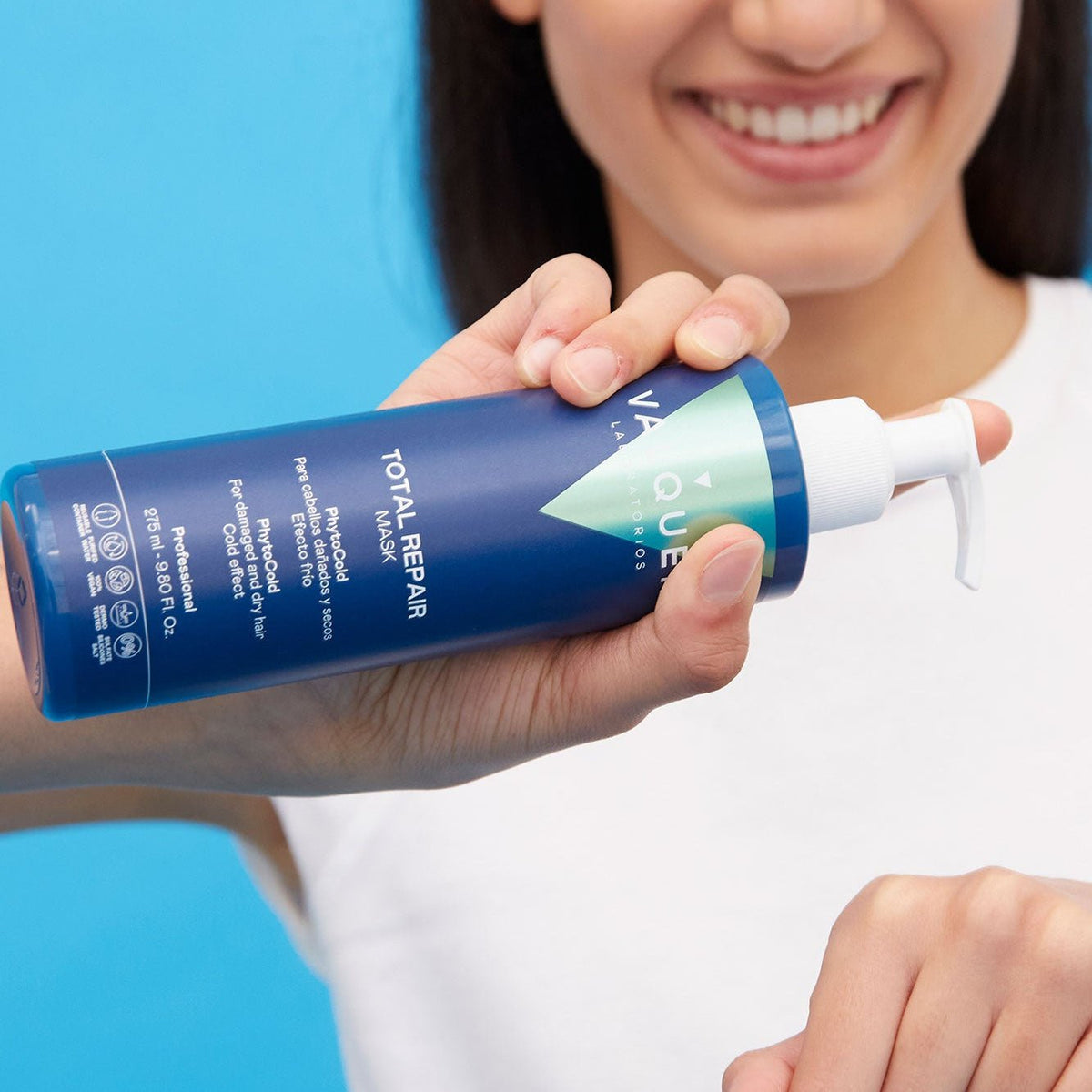 Mascarilla cabello Dañado - Reparadora efecto frío - Montber Professional Brand