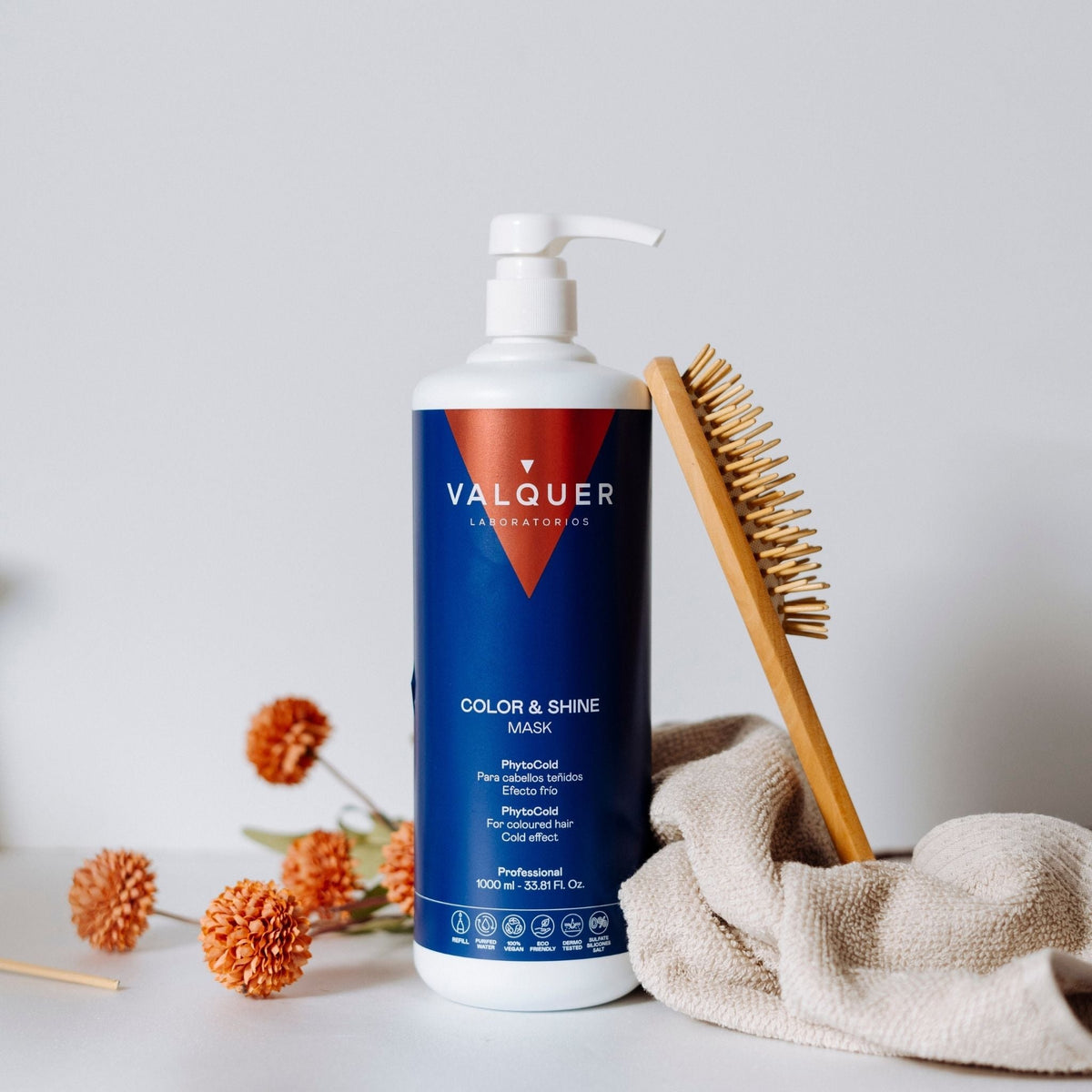 Mascarilla capilar glacial potenciador color y brillo para cabellos teñidos - Montber Professional Brand