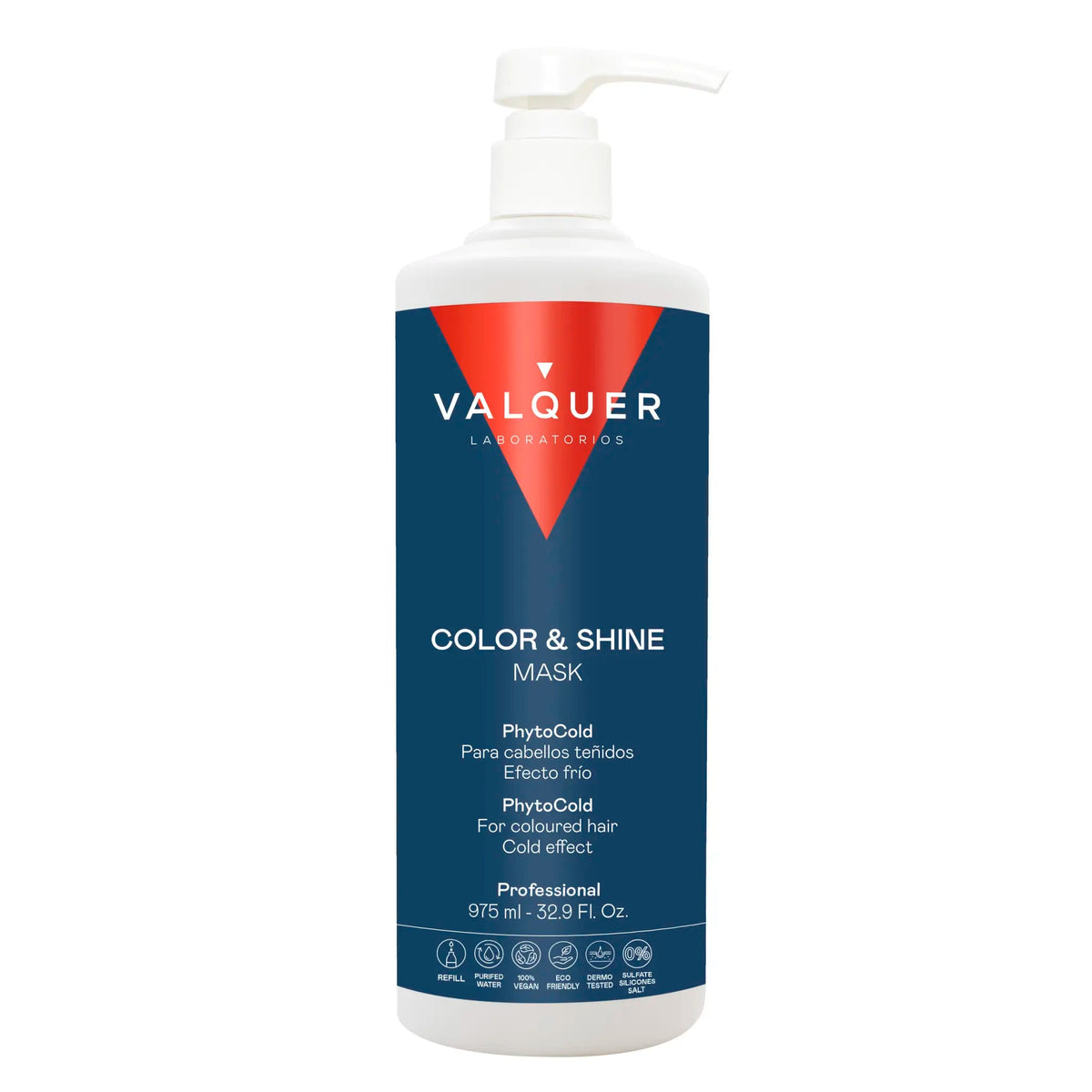 Mascarilla capilar glacial potenciador color y brillo para cabellos teñidos - Montber Professional Brand