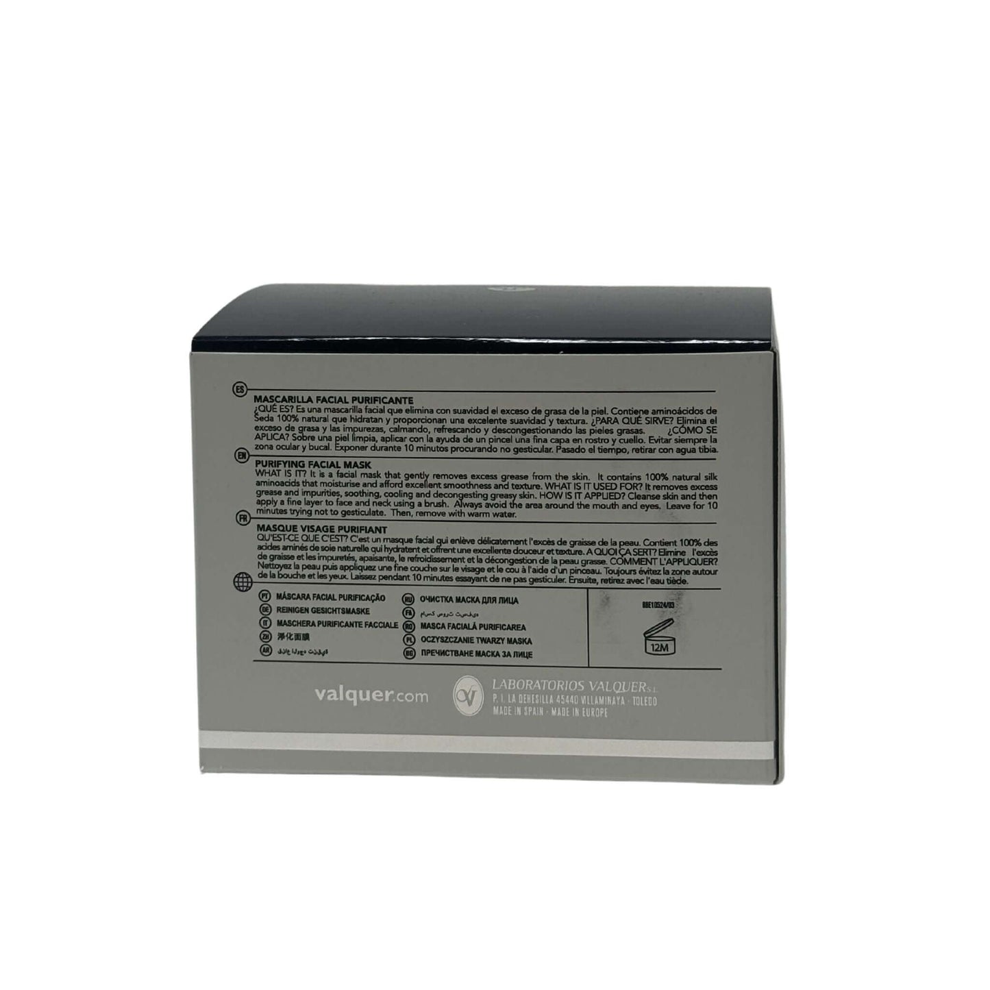 Mascarilla Facial Purificante – Control de Grasa y Suavidad - 200 ml - Montber Professional Brand