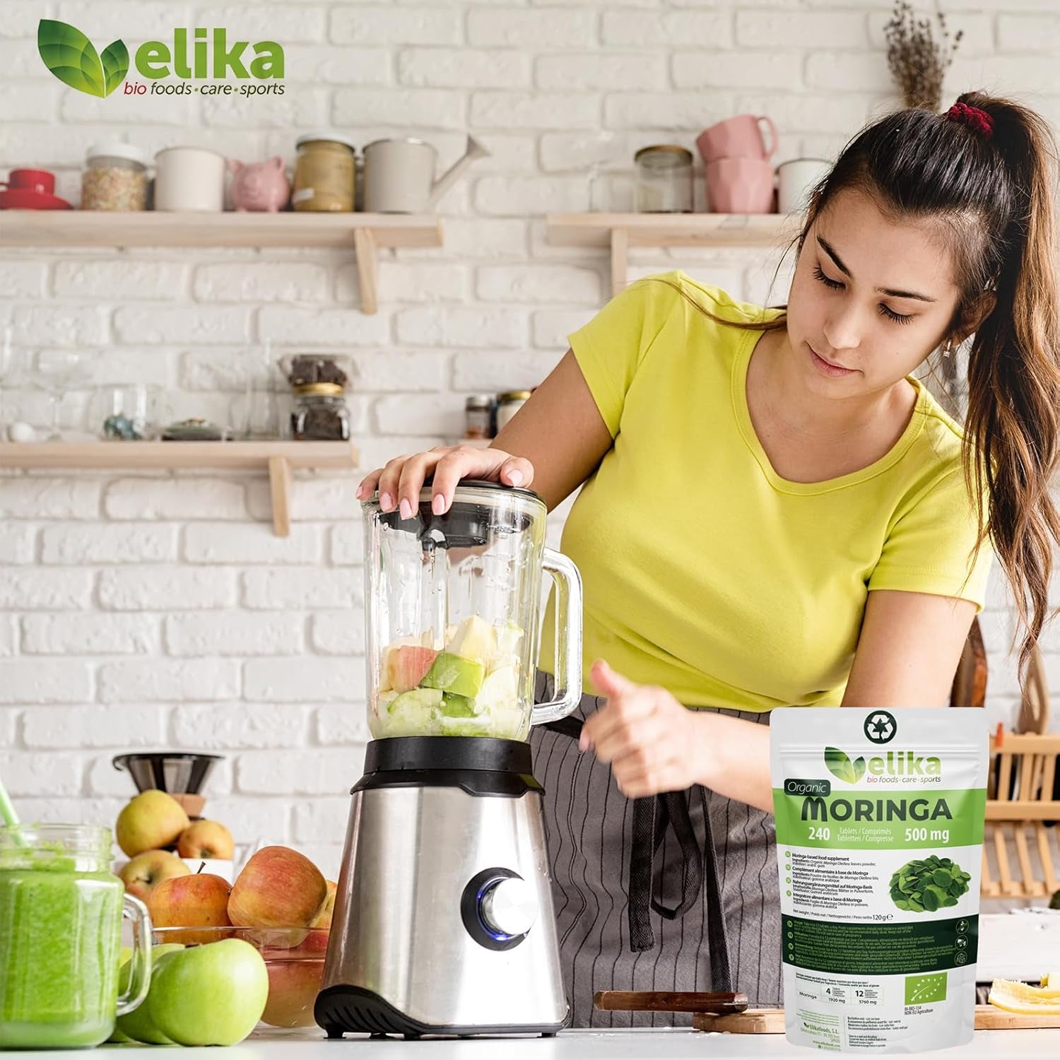 Moringa Oleifera 500 Mg. 240 Comprimidos - Montber Professional Brand