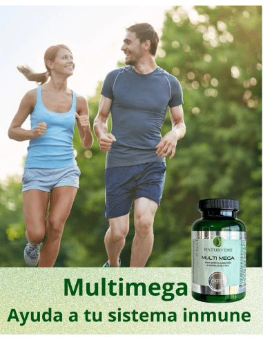 Multi Mega multivitamínico 90 cápsulas vegetales - Naturvent (imagen 9)