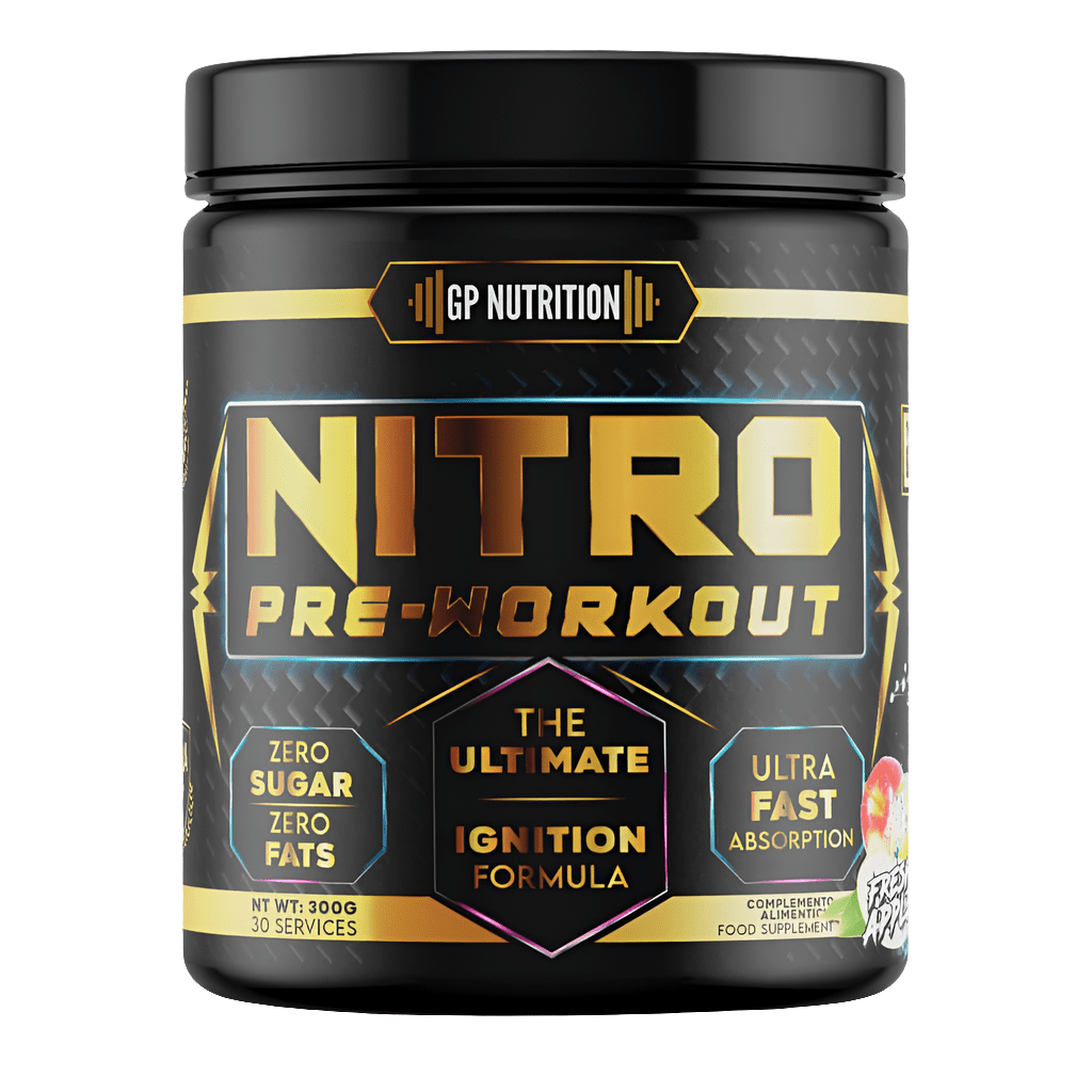 Nitro Pre-Workout GP Nutrition, pre-entreno 300 g
