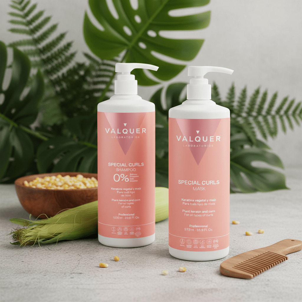 Pack Método Curly - Champú y Mascarilla - 1975 ml - Montber Professional Brand