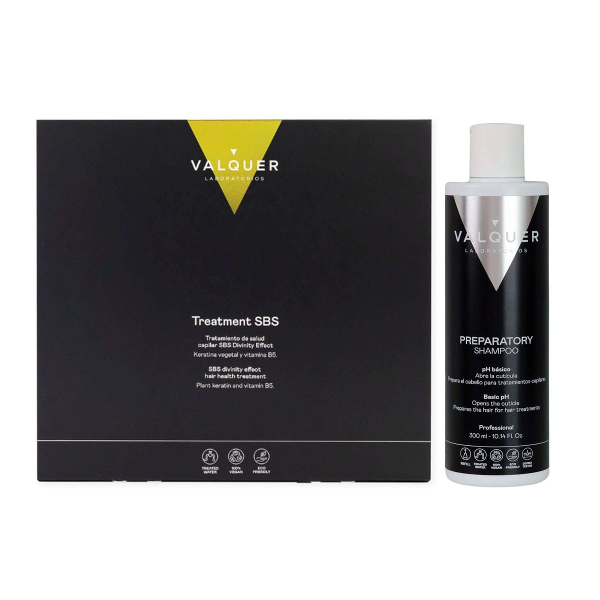 Pack tratamiento capilar SBS + champú preparador - Montber Professional Brand