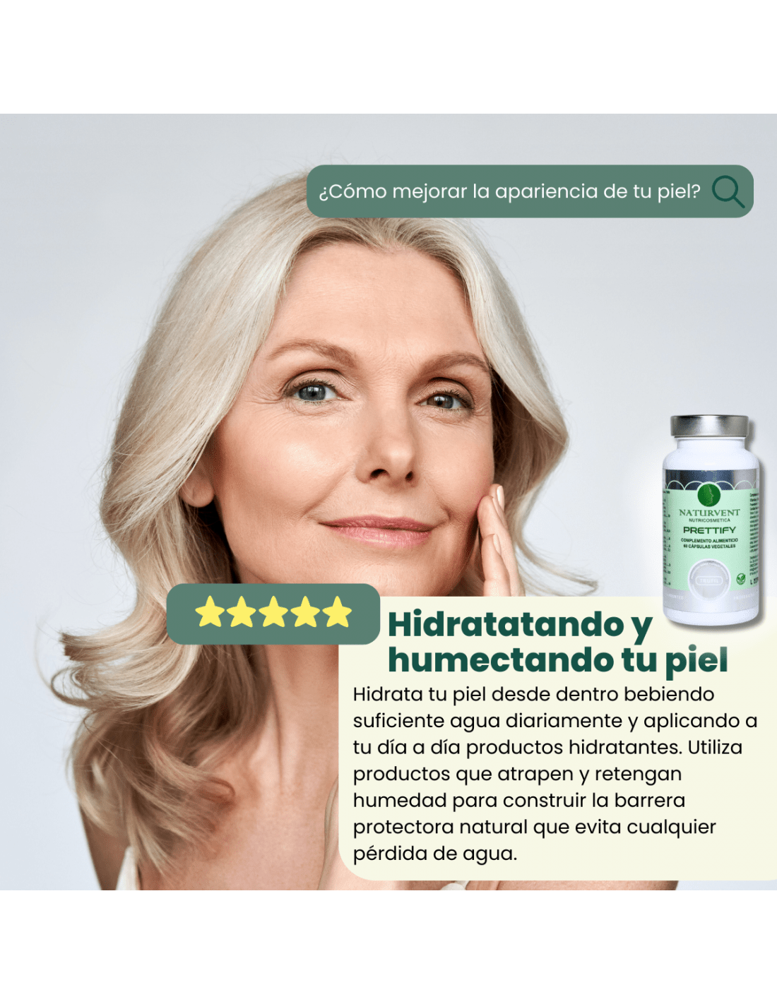 PRETTIFY Revitaliza, Hidrata y Tonifica la piel. - Montber Professional Brand
