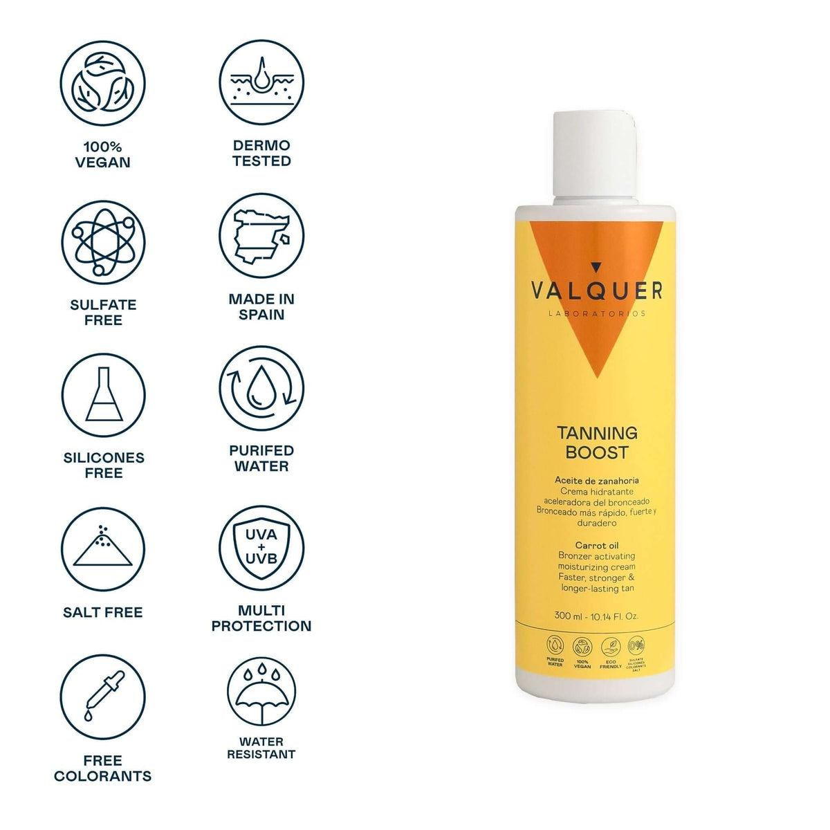 Protector Solar Corporal SPF 50 - 300 ml - Montber Professional Brand
