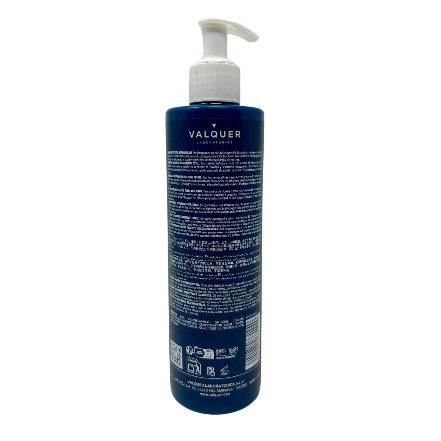 Sérum capilar intensivo Reparación Total - 275 ml - Montber Professional Brand