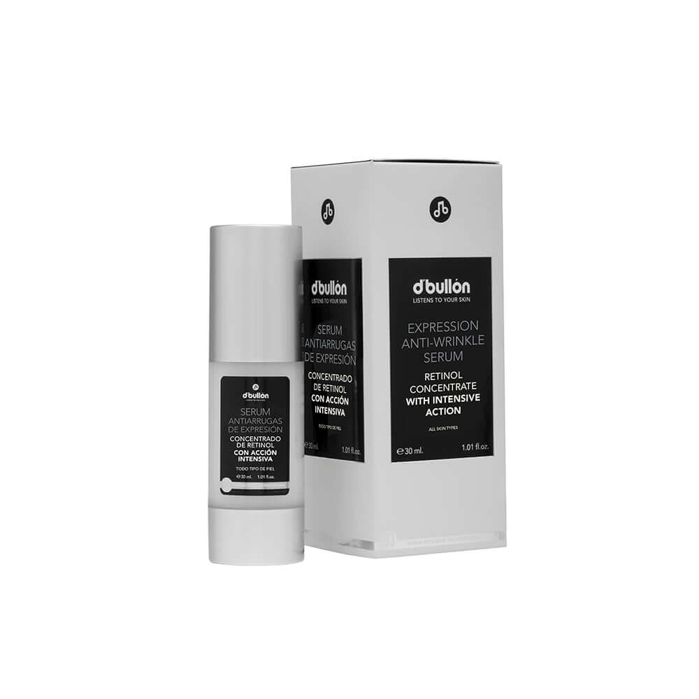 Sérum Facial Antiarrugas de Expresión – Acción Intensiva con Retinol - 30 ml - Montber Professional Brand
