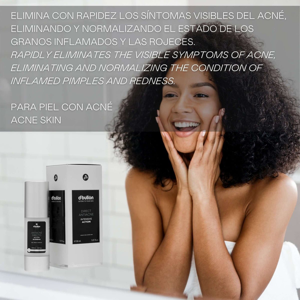 Sérum Facial Antiimperfecciones Directo – Acción Intensiva - 30 ml - Montber Professional Brand