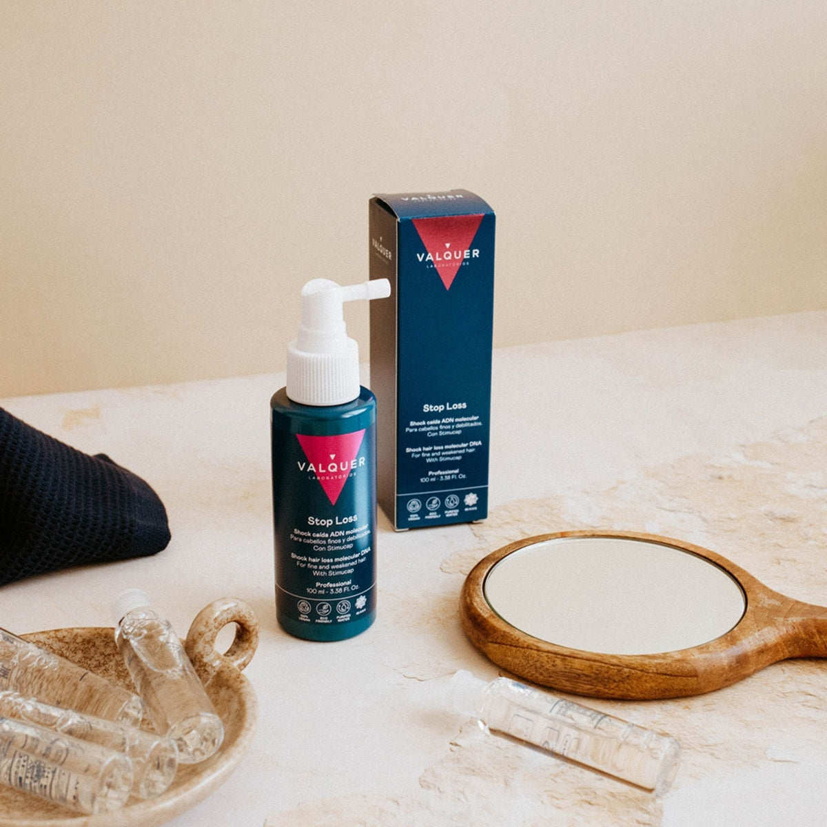 Shock caída ADN Molecular - Loción anticaída cabello - Montber Professional Brand