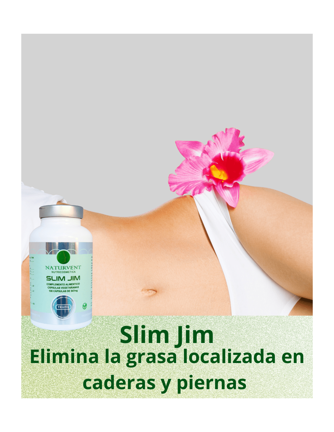 SLIM JIM Anticelulítico Natural Máxima Absorción - Montber Professional Brand