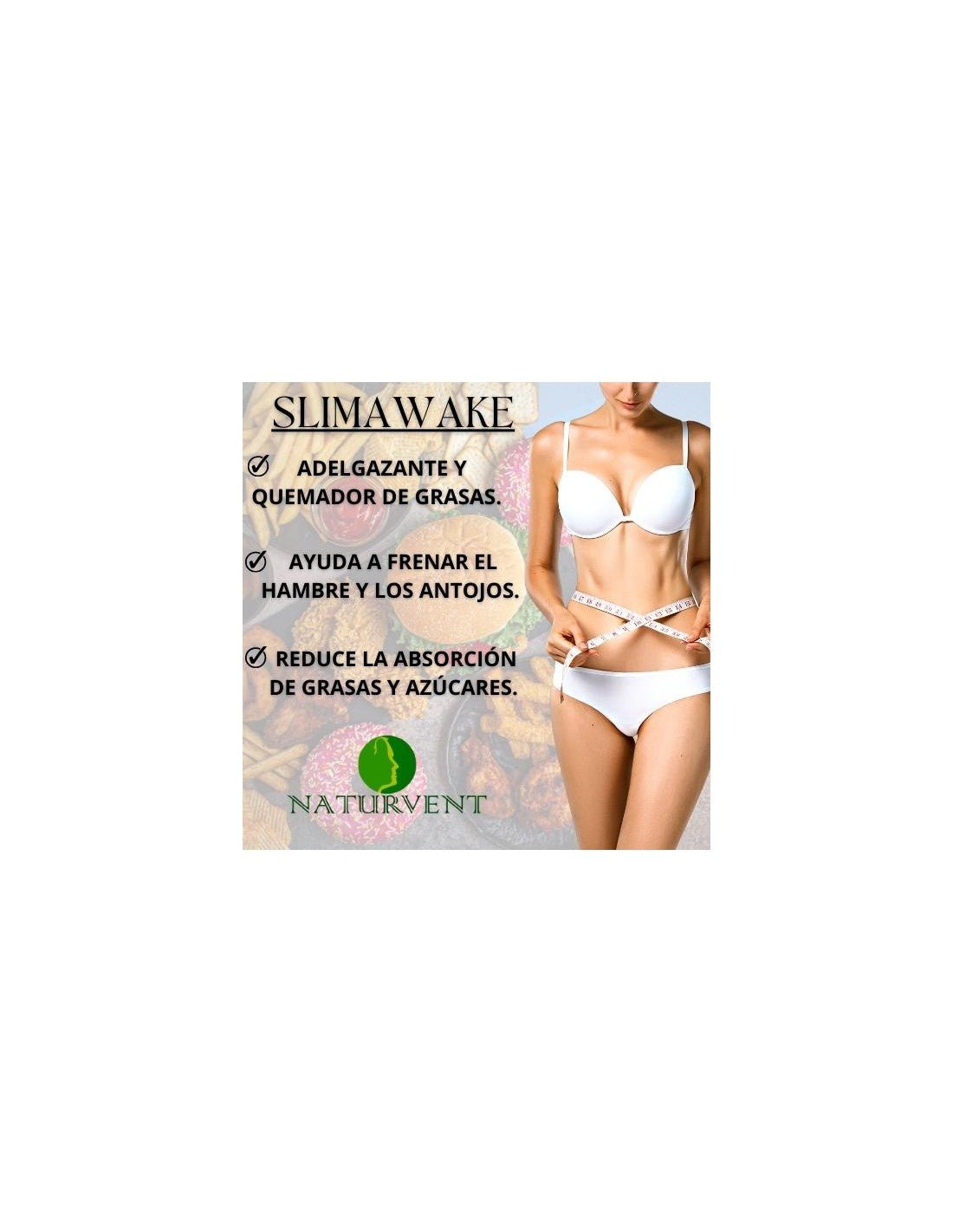 SLIMAWAKE Ayuda a Bloquear los Carbohidratos y Saciar el Apetito. - Montber Professional Brand