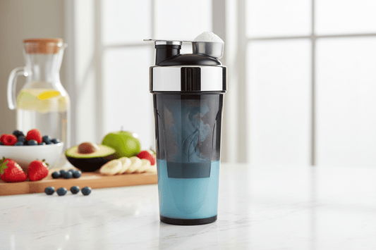 Vaso mezclador con proteína Whey