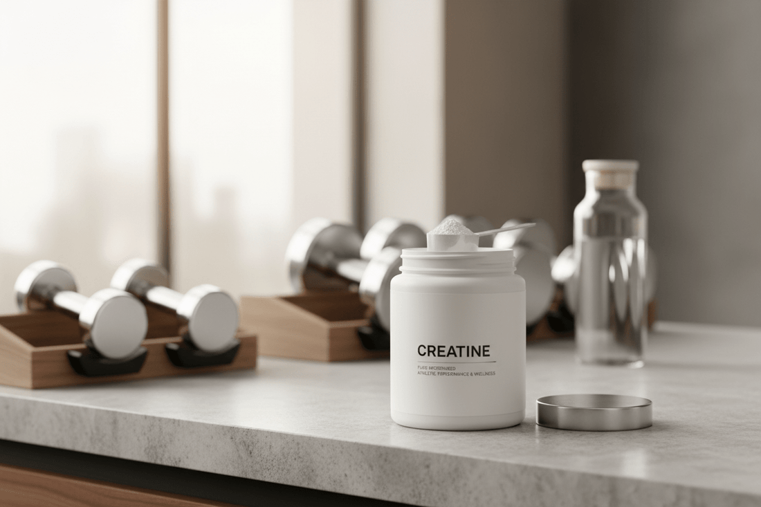 recipiente de creatina