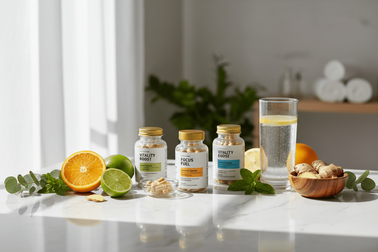 recipientes-de-suplentnos-frutas-minerales-y-vitaminas