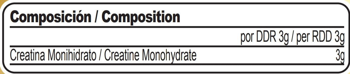 100% CREATINA MONOHIDRATO 200 MESH - Montber Professional Brand