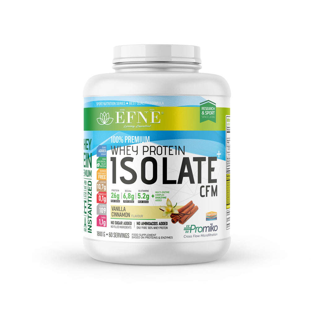 EFNE Protein Isolate – Vanilla Cinnamon Flavor 