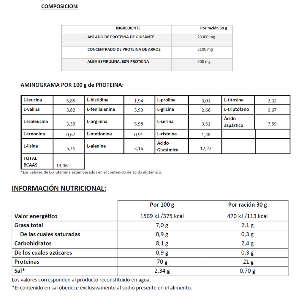 EFNE Plant Based Vegan Protein - Sugar-Free for Muscle Gain