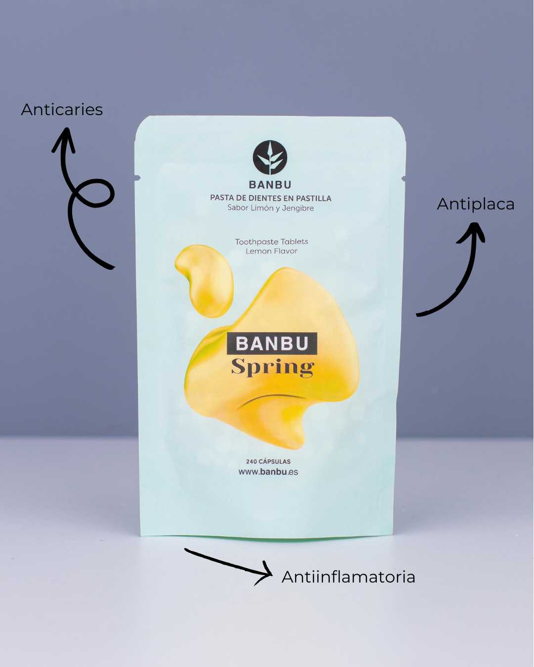 Refill Pasta de Dientes en Pastilla ECO SPRING - Montber Professional Brand