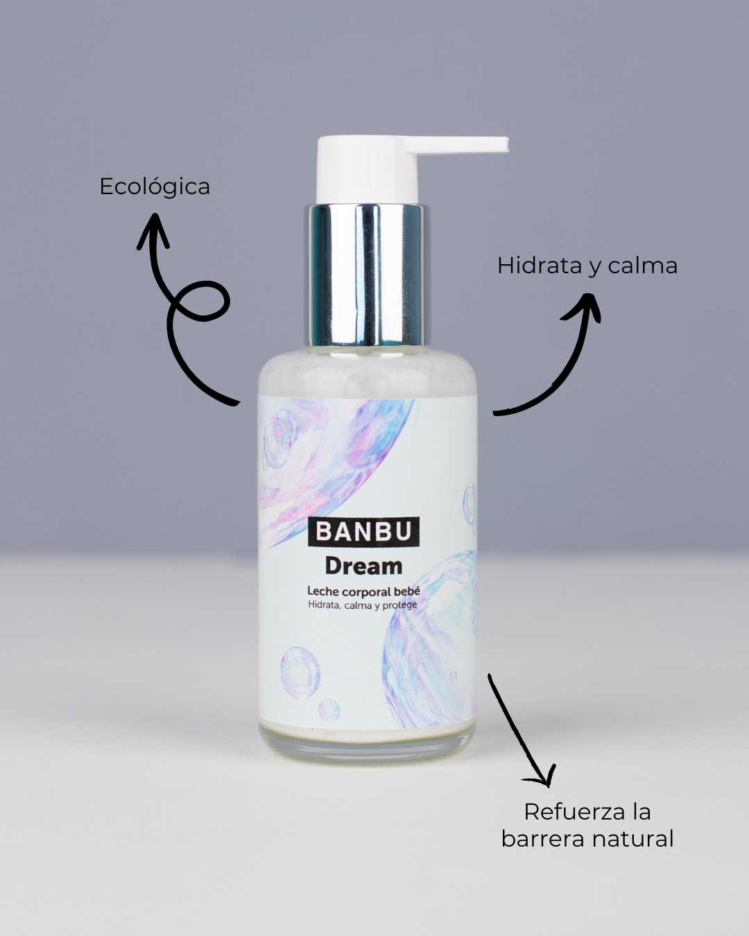 DREAM  leche corporal ecológica Hipersensible - Montber Professional Brand