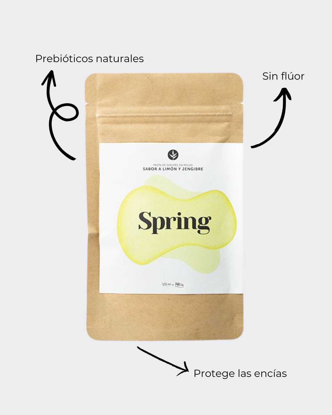 Refill Pasta de Dientes en Polvo ECO SPRING - Montber Professional Brand