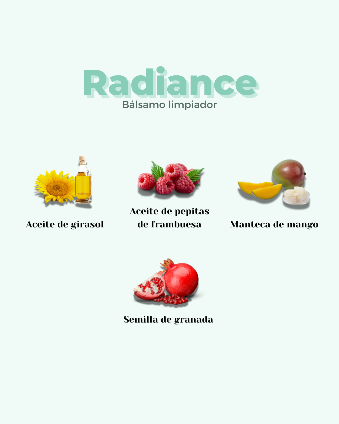 Bálsamo limpiador facial en crema RADIANCE - Montber Professional Brand
