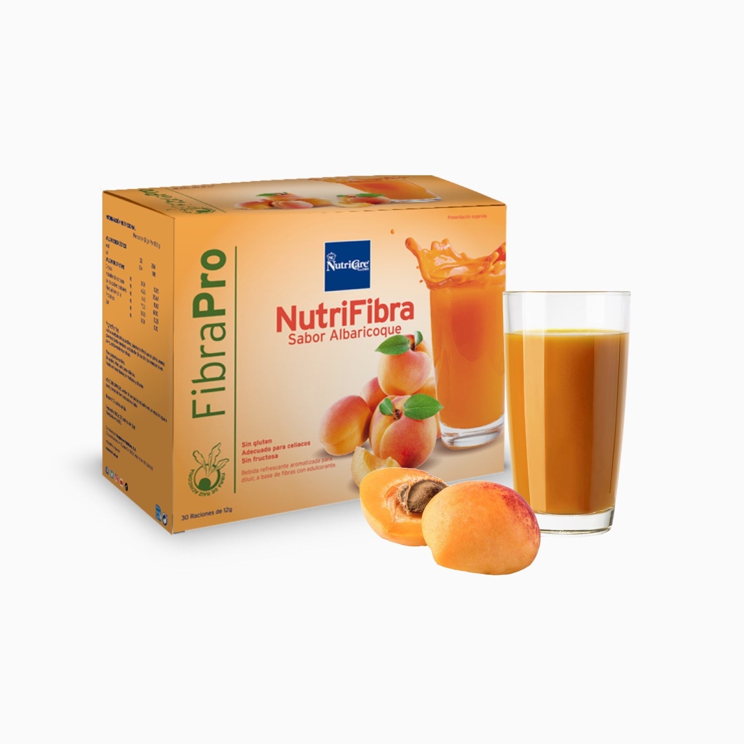 Bebida NutriFibra sabor Albaricoque - Montber Professional Brand