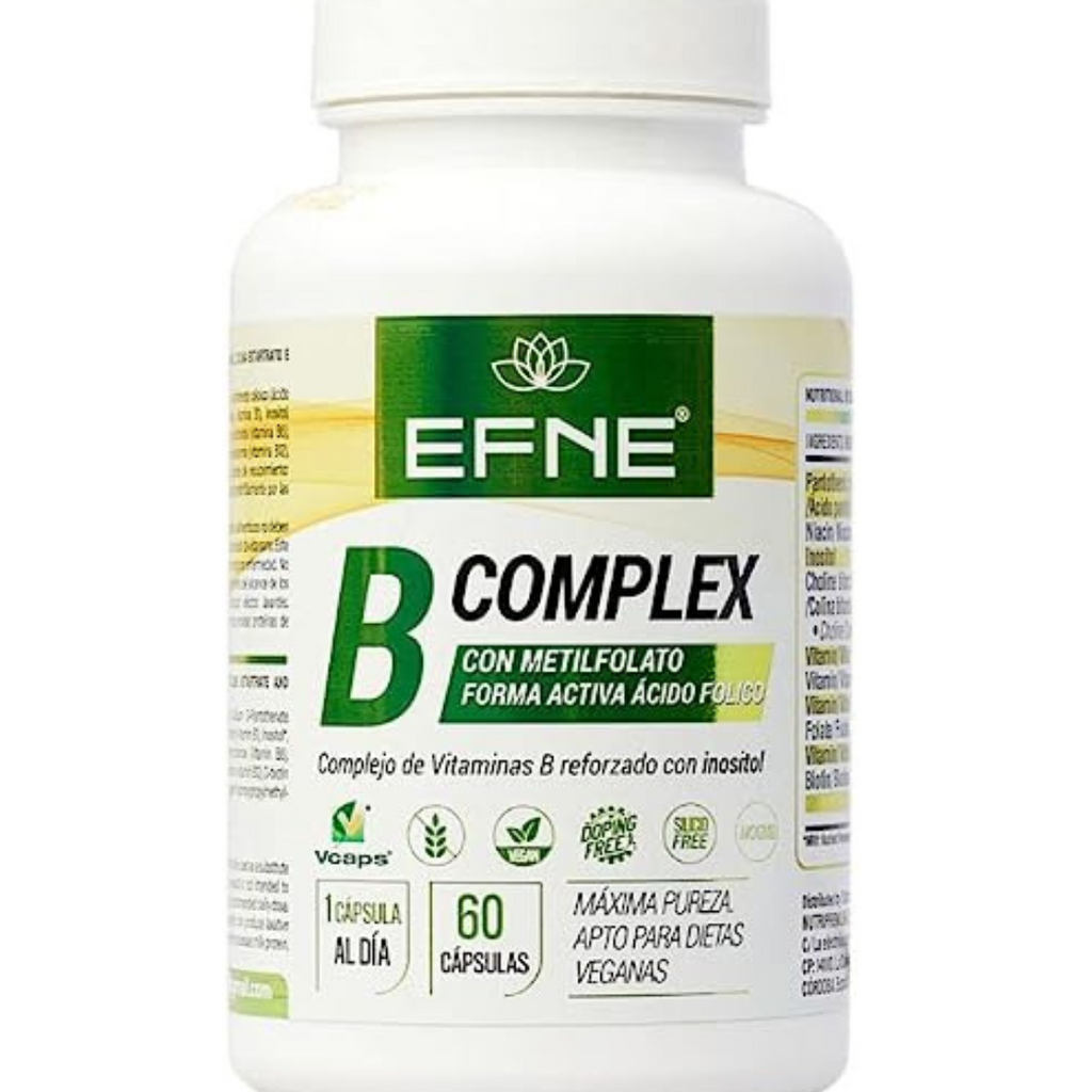 B COMPLEX VITAMIN COMPLEX WITH METHYLFOLATE. Active Folic Acid Form. (Deficiencies due to veganism, Exhaustion)