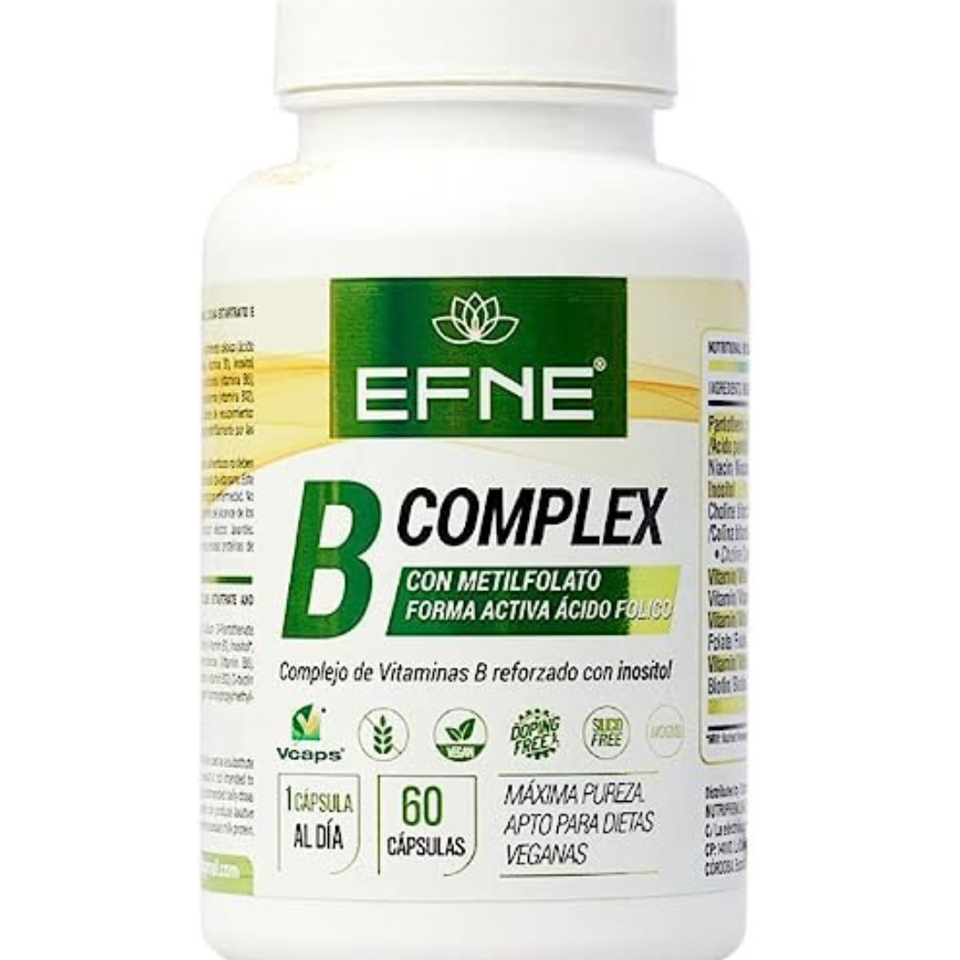 B COMPLEX VITAMIN COMPLEX WITH METHYLFOLATE. Active Folic Acid Form. (Deficiencies due to veganism, Exhaustion)