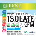 Unflavored EFNE Isolate Protein - 90% Pure Protein 100% Natural