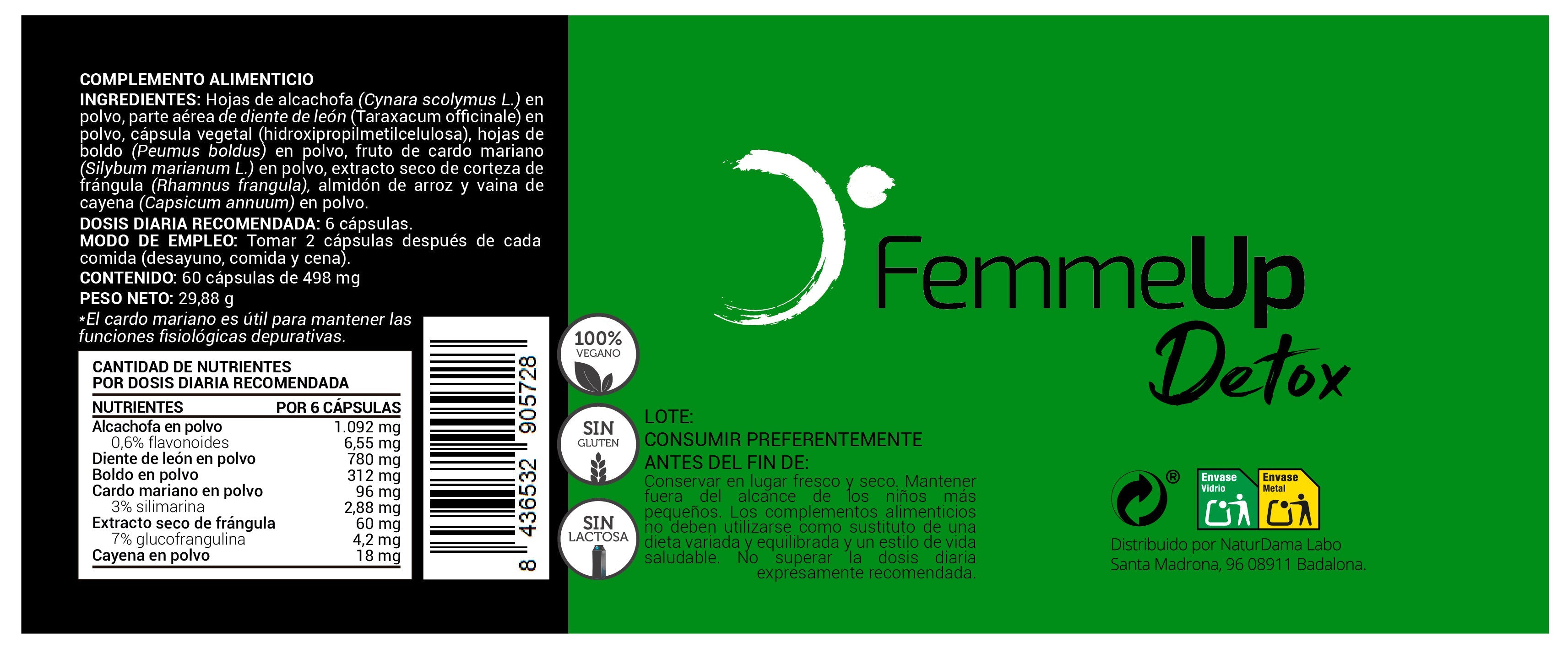 FemmeUp Detox – Natural Liver and Digestive Cleansing