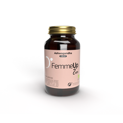 FemmeUp Zen – Ashwagandha KSM-66 para Reducir el Estrés y Mejorar el Sueño