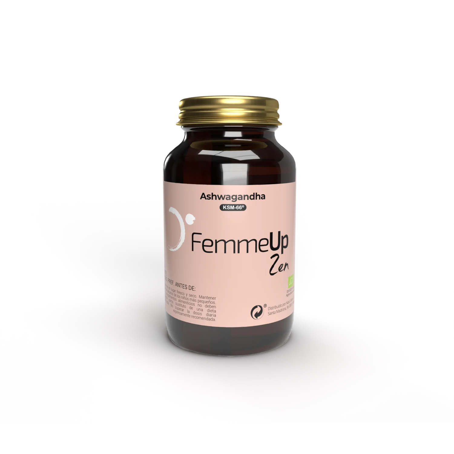 FemmeUp Zen – Ashwagandha KSM-66 to Reduce Stress and Improve Sleep