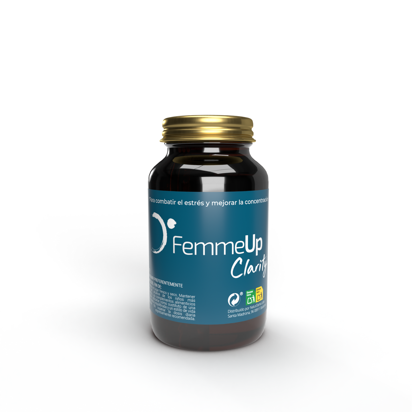 FemmeUp Clarity – Concentración y Claridad Mental con Rhodiola