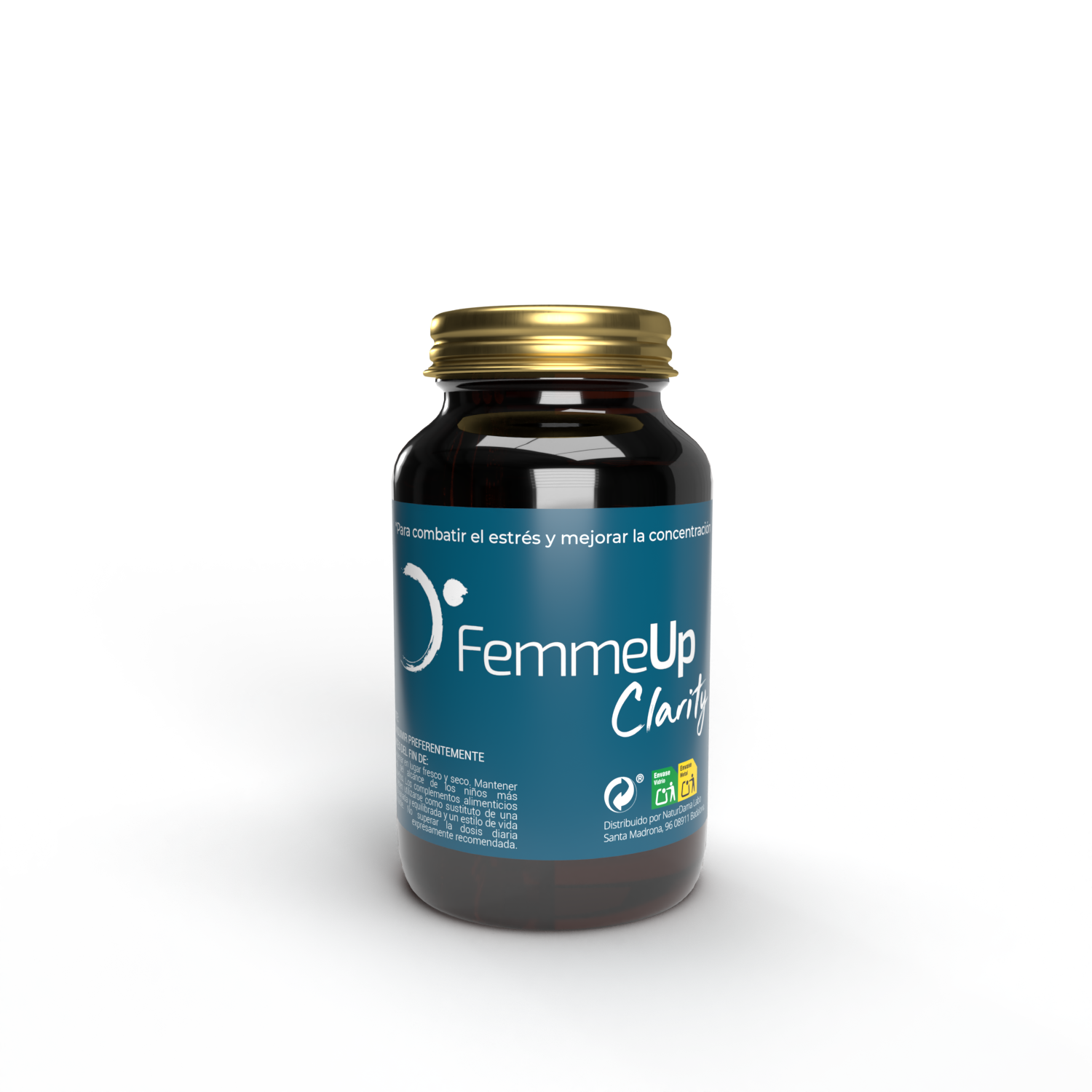 FemmeUp Clarity – Concentration and Mental Clarity with Rhodiola