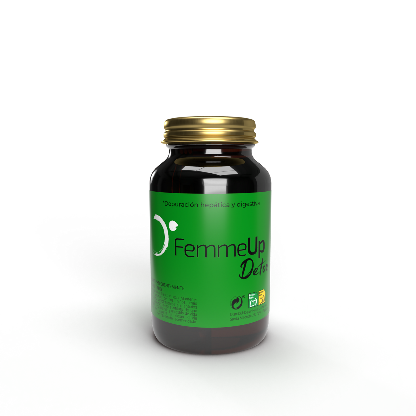 FemmeUp Detox – Depuración Hepática y Digestiva Natural