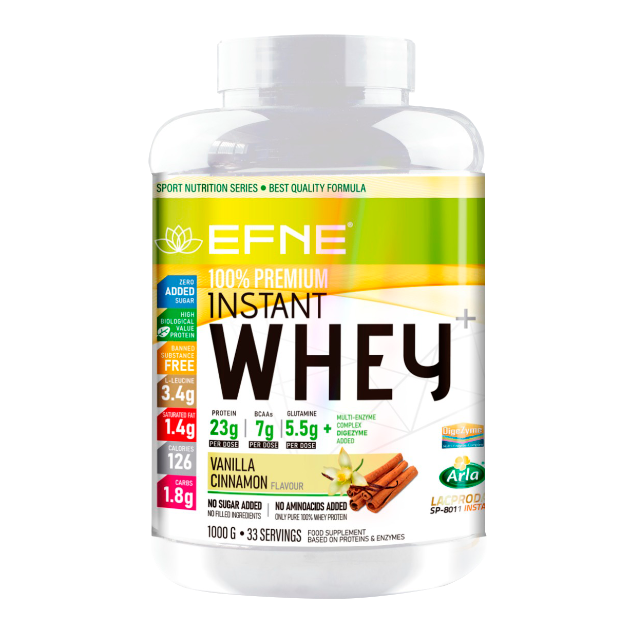 EFNE White Chocolate Huesito Whey Protein – Nostalgic and Delicious Flavor