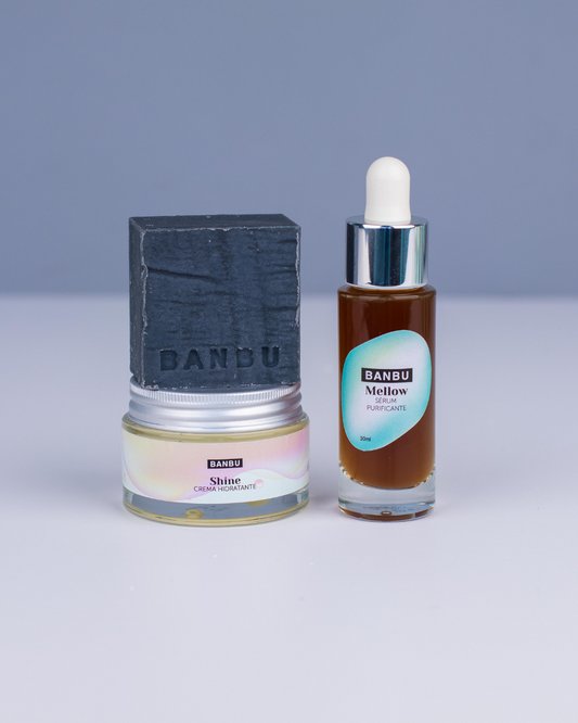 Pack rutina facial ECO piel mixta y grasa BANBU