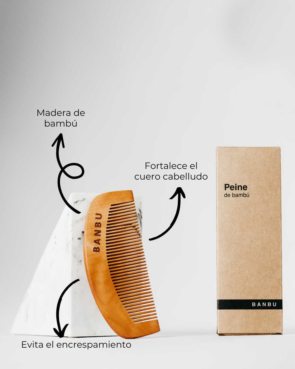 Peine de Madera - Montber Professional Brand