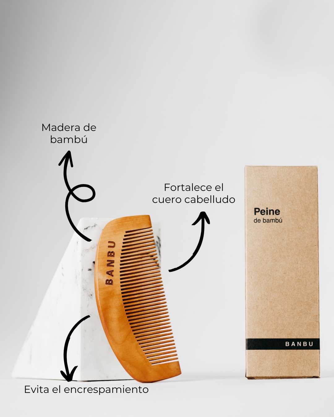 Peine de Madera - Montber Professional Brand