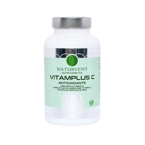 Vitamina C 600mg 120 cápsulas Naturvent suplemento inmune
