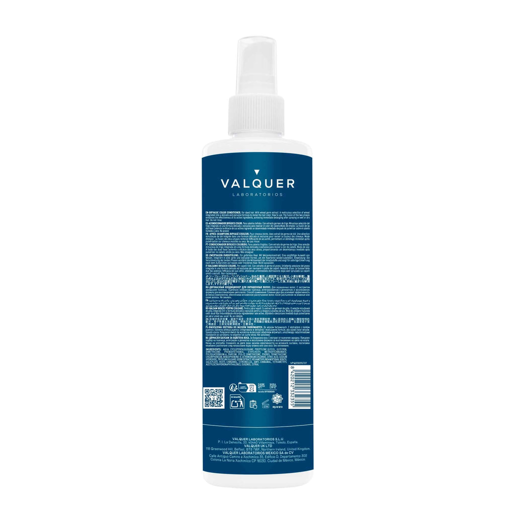 Acondicionador bifásico potenciador color y brillo para cabellos teñidos - 300 ml - Montber Professional Brand